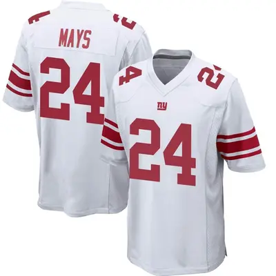 Men's Game Willie Mays New York Giants White Jersey