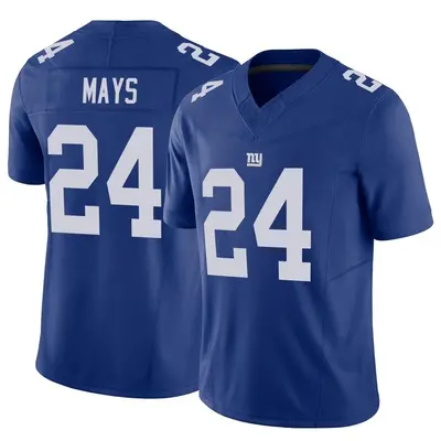 Men's Limited Willie Mays New York Giants Royal Vapor F.U.S.E. Jersey